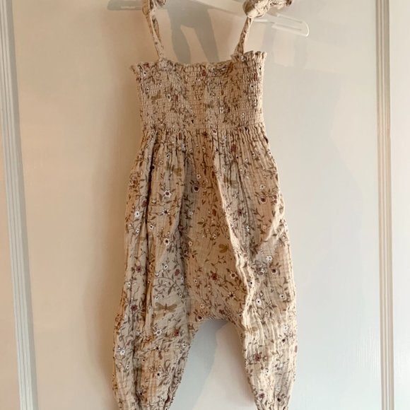 Rylee + Cru Floral Cream One Piece - Picture 2 of 2